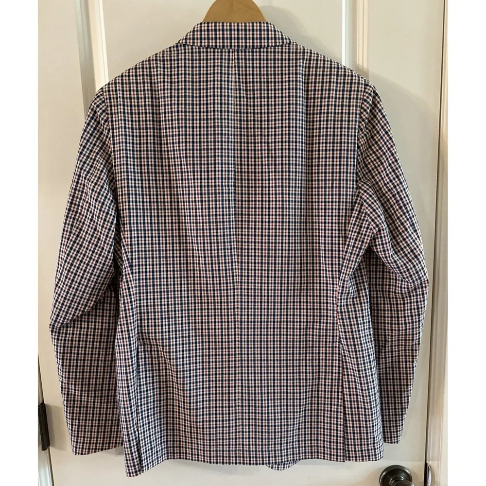 Maestrami Made in Italy Blazer – Men's EU 50 (US 40) – Cotton, Check pattern‎ - Picture 2 of 12